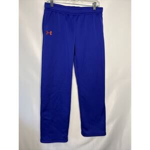 Under Armour Sweatpants Youth Boys Size XL Blue Loose Activewear